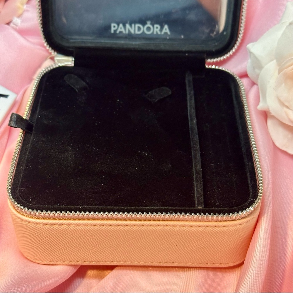 Brand New Pandora Bangle | 8.3'| includes BONUS Pink Travel Jewelry Box! - Picture 10 of 12